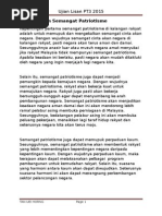 Ujian Lisan PT3 2015