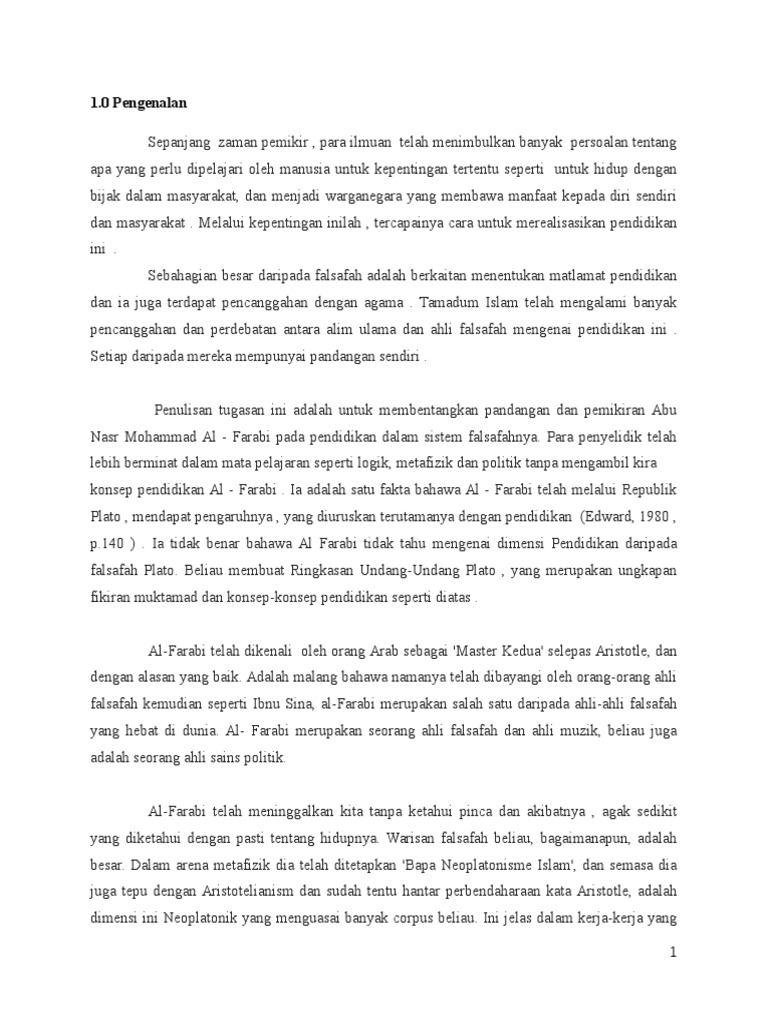 Sumbangan Alfarabi Pdf
