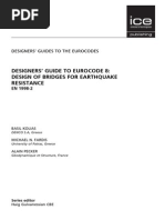 Designers' Guide To Eurocode 8 Design of Bridges For Earthquake Resistance (Designers' Guides To The Eurocodes)