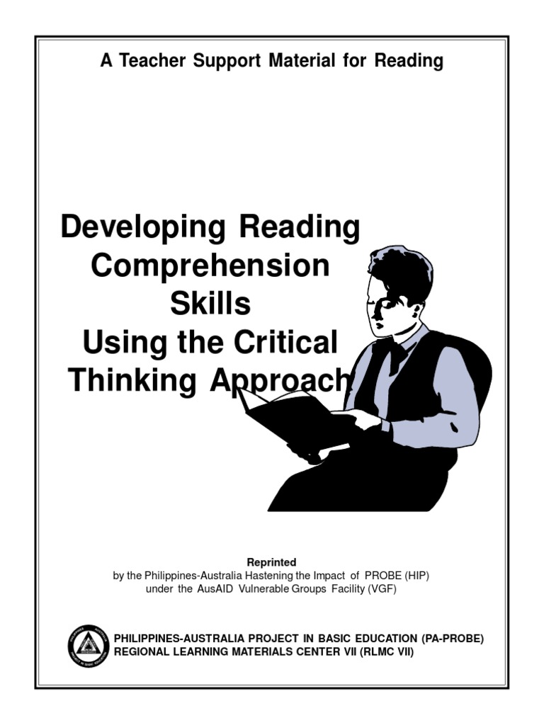Developing Reading Comprehension Skill Using The Critical Thinking ...
