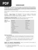 servicescape thesis