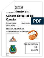 Tratamiento Cancer Epitelial de Ovario 