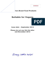 Vegans September 2012 0