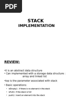 Stack Implementation