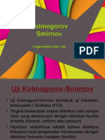 Uji Kolmogorov Smirnov