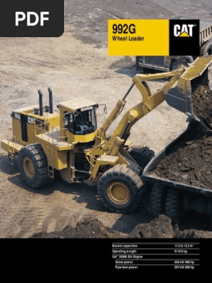 CAT 992G Wheel Loader | PDF