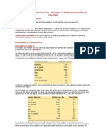 Control Estadístico Del Proceso y Administración de Calidad