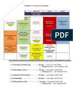 Horario 2º CUATRIMESTRE