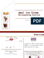 Amul: Strategies To Relaunch Exotica Marketing Perspective