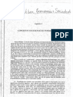 Weber, M. Conceitos Sociológicos Fundamentais (Capítulo 1, Item 1) .PDF Aula 3