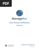 Download ManageBac User Group Conference Mumbai Programme by RVenus Lai SN275736015 doc pdf