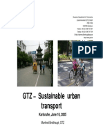 Sustainable Urban Transportation