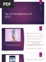 Top 10 Smartphones of 2015