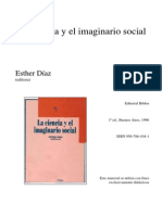 Diaz Esther "La Ciencia y el imaginario social"