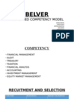 Belver: HRM Based Competency Model