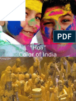 "Holi" Color of India