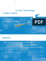 CDMA2000 1x Key Technology-Power Control: ZTE University Cdma Bss T&D Team