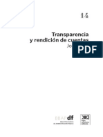 Transparencia y Rendición de Cuentas