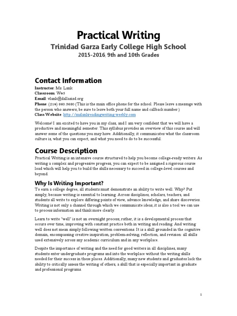 Course curriculum template picture