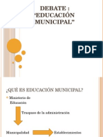 Colegios Municipales