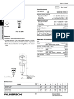 Particulate Filter F03: Specifications