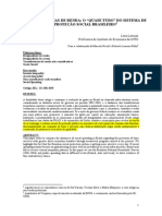 Transferência de Renda o Quase Tudo Do Sistema de Proteção Social Brasileiro Lavinas