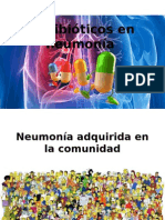 Antibióticos en Neumonía