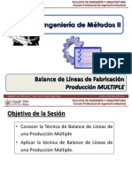 T0.0 - IM II - USMP - Balance de Líneas de Fabricación - Producción Múltiple