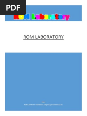 ROM Laboratory v1.00 | PDF | Read Only Memory | Electrical Connector
