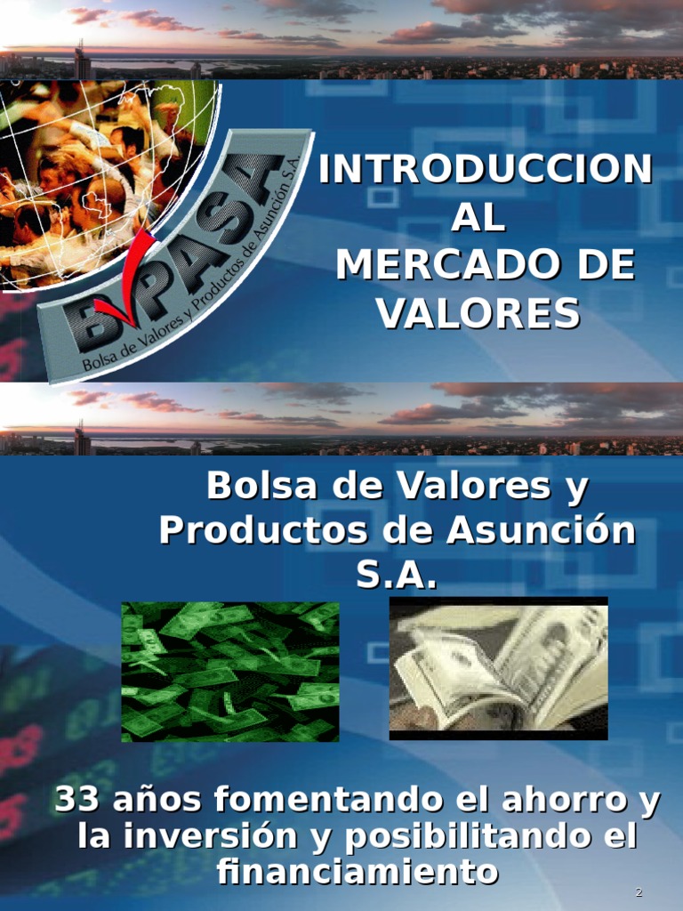 Introducción al Mercado de Valores | PDF | Bolsa | Microeconomía