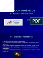 1.1 Sistemas de Numeracion