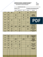 Horarios Curso Semestral