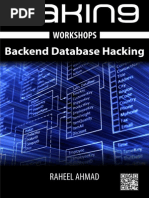 Backend Database Hacking