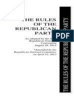 2014 Amended Rules of the Republican Party for 2016 Election