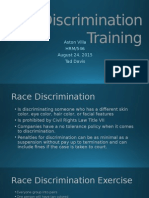 Discrimination Training