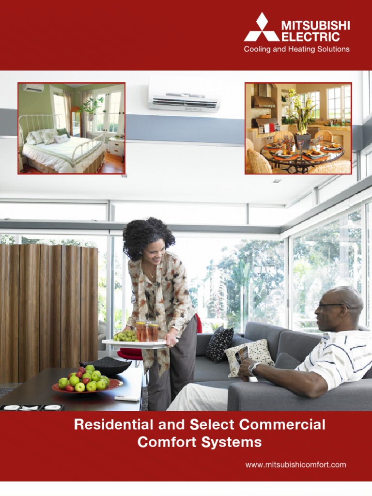 Mitsubishi Mr. Slim M Series Mini Split SystemsBrochure | PDF | Hvac ...
