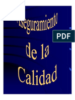 Aseguram. de La Calidad