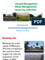 Environmental Management in Bandung City Indonesia