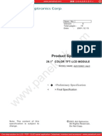 Panel AU Optronics A201SN01 V0 0 [DS]