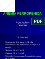 CLASE 7 - Anemia Ferrop - Enf Cronica Oct  2011.ppt