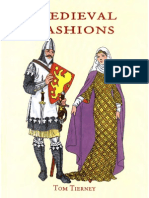 Medieval Fashions Coloring Book 