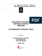 beyondblue evaluation report 2004