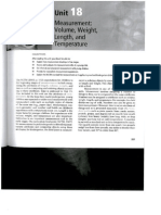 Unit 18 Measurement Volume Length Temperature Weight