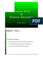 Spring Mvc and Security