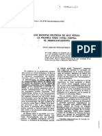 Los Escritos Politicos de Max Weber. La Política Como Lucha Contra El Desencantamiento