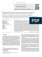 Assesment of the Response of a Shallow Macrotidal Estuary to Changes in Hydrological and Wastewater Inputs Through Numerical Modelling