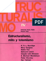 Estructuralismo Mito Y Totemismo PDF