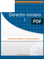 Samantha Gabriela Lopez Guardiola; Derecho Romano I