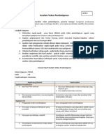 LK 4.1 Analisis Video Pembelajaran