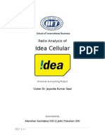 Ratio Analysis _Idea Cellular